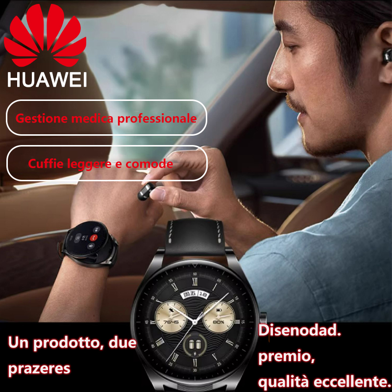 L'ultima tecnologia di Huawei: Huawei Watch Buds.