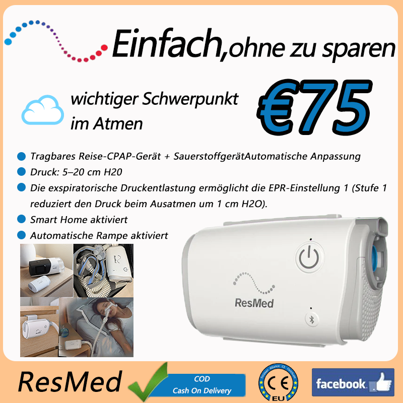 ResMed AirMini™ – AutoSet™ tragbares Reise-CPAP-Gerät
