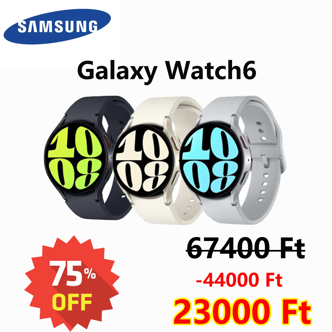 Samsung Galaxy Watch6 Bluetooth hívás/okosóra/sporttelefon óra EKG/vérnyomás