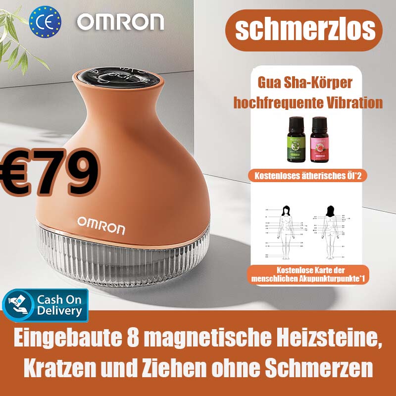 Omron Gua Sha Schröpfgerät in Salonqualität