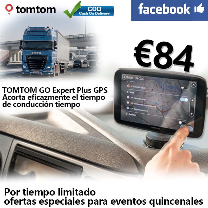 【MediaMarkt Cyber ​​​​Week】 Navegación por mapa GPS TomTom Go Expert Plus