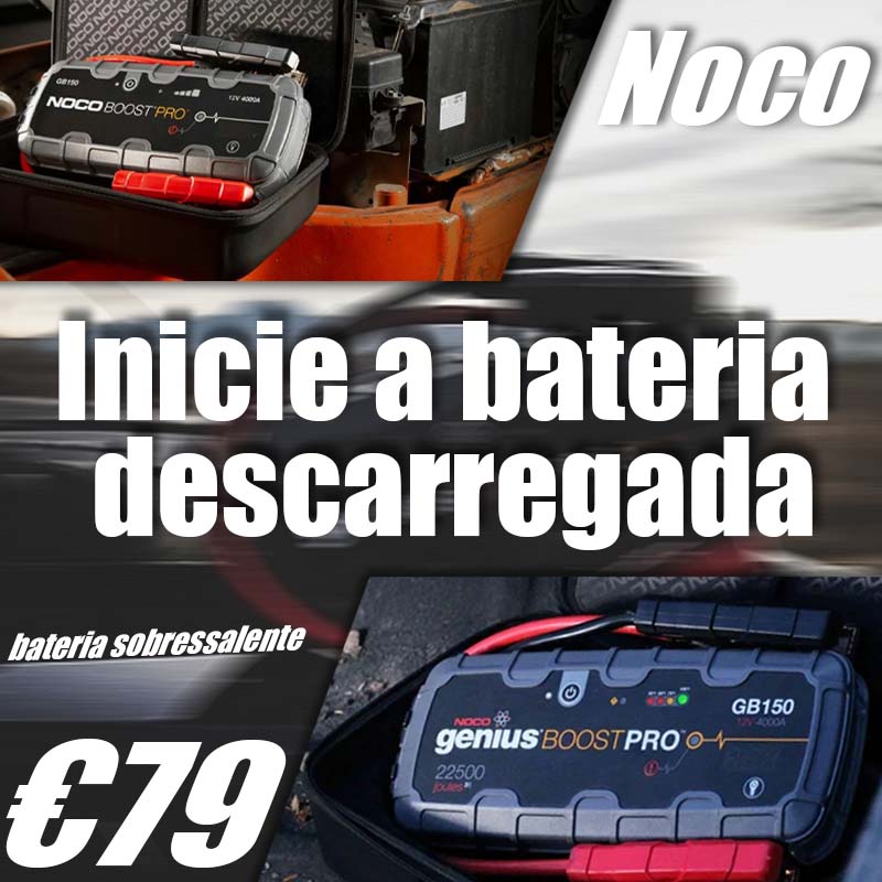 Bateria inicial de lítio para automóvel NOCO Boost Pro GB150 3000 Amp 12V UltraSafe